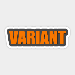 Variant Definition Sticker